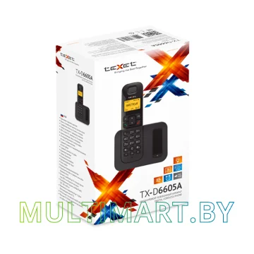 Радиотелефон TeXet TX-D6605A картинка 3